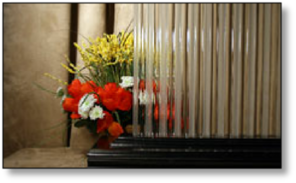 Cabinet DecorativeFlute Frost Glass #HG-2700